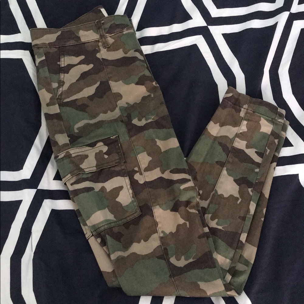 J. Crew Camo pants